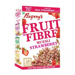 Bagrry fruit n fibre muesli with strawberry almond & raisin 1kg
