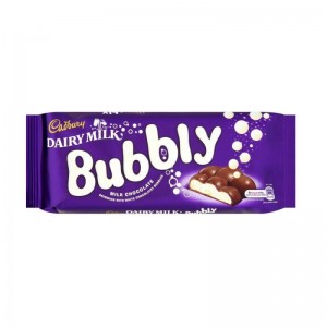 Cadbury Dairy Milk Silk Bubbly Chocolate 50 Gm