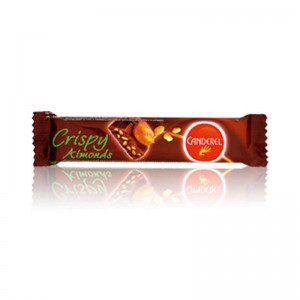 Canderel Crispy Almonds Milk Chocolate 85 Gm