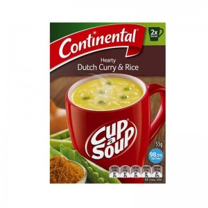Continental Hearty Dutch Curry & Rice Cup A Soup 55g