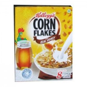 Kelloggs Almond & Real Honey Corn Flakes 300g