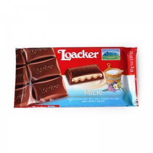 Loacker Milk Chocolate 87 Gm