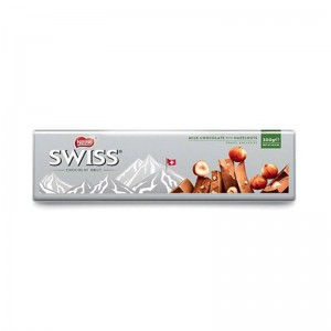Nestle Swiss Milk Chocolate With Hazelnuts Chocolate 300 Gm
