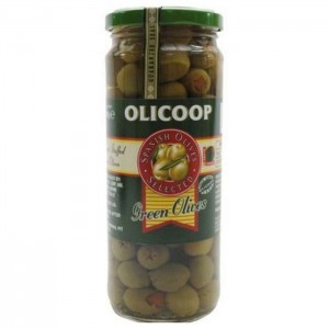 Olicoop Stuffed Green Olive 450g