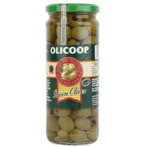 Olicoop Plain Green Olive 450g
