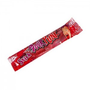 Sour Punk Strawberry Flavour Candy Stick 40 Gm