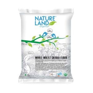 Natureland Organics Flour - Whole Wheat, 5 kg 