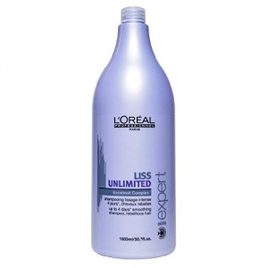 L'oreal Liss Unlimited Keratin Oil Complex Shampoo for Unisex, 50.7 Ounce