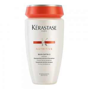 Kerastase Nutritive Bain Satin 2 Complete Nutrition Shampoo For Dry and Sensitised Hair 8.5 Oz.