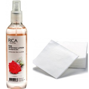Rica Rose After Wax Lotion 250 mL With Tissues