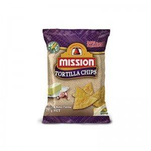 Mission Tortilla Garlic&Butter Flavour Chips 65g