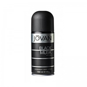 Cavinkare Jovan Black musk Deodorant Body Spray For Men Pour homme 150 Ml