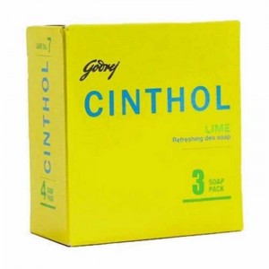 Cinthol Lime Refreshing Deo Soap 4x125