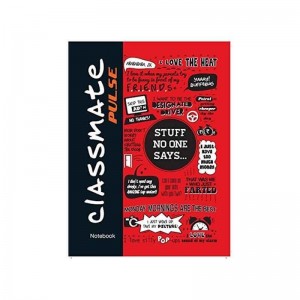 Classmate Pulse Student Exercise Book Single Line (Spiral) Size 29.7 Cm X 21 Cm 180 Pages