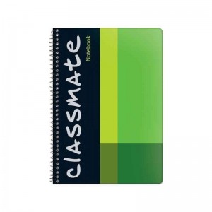 Classmate Exercise Note Book Single Line Soft Cover (Spiral) Size 26.7 Cm X 20.3 Cm 160 Pages