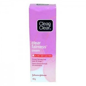 Clean & Clear Fairness Cream Uv Sunscreen 40 Gm
