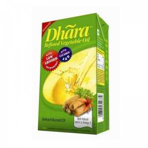 Dhara Refined Vegetable oil 1ltr