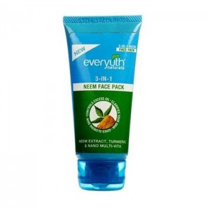 Everyuth Naturals 3 In 1 Neem Face Pack  50g