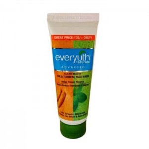 Everyuth Naturals Clean Beauty Tulsi Turmeric Face Wash 50 Gm