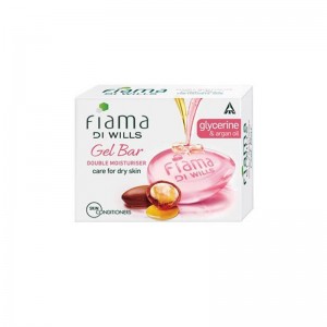 Fiama Di Wills Gel Bar Double Moisturiser Care For Dry Skin Glycerine & Argan Oil Bathing Bar (125x3)