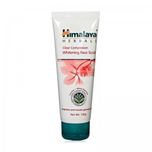 Himalaya clear complexion whitening face scrub 100g