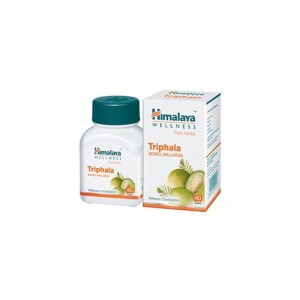Himalaya Welleness Pure Herbs Triphala Relieves Constipation 60 Tablets 1 Pc