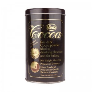 Hintz Cocoa Fine Dark Cocoa Powder 454 Gm