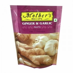 Mothers Recipe Ginger Garlic /Adrak/LahasunPaste Pouch 100g
