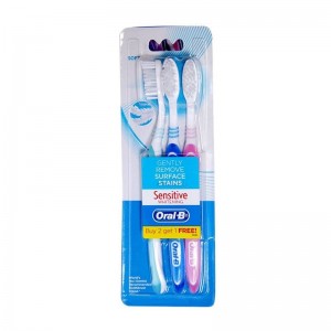 Oral-B Sensitive Whitening Soft Tooth Brush 3 pcs pack