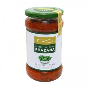 Sanjeev Kapoor Khazana Pickle Green Chilli 250g