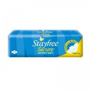 Stayfree Secure Cottony Soft Regular With Wings 8 Pads