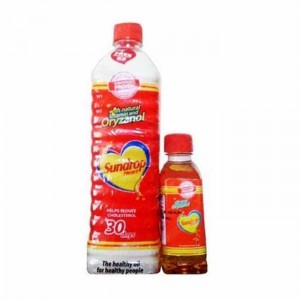 Sundrop Heart Vegetable Oil Bottle Free Sundrop Oil 1 Ltr