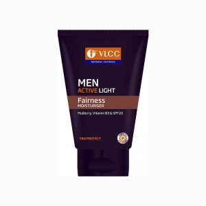 VLCC Men Active Light Fairness Moisturiser With Spf 20 Lightens Skin Tone 100 Gm