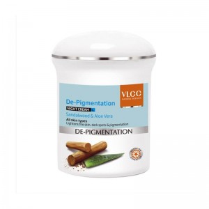VLCC De-Pigmentation Night Cream Sandalwood & Aloe-Vera 50 Gm