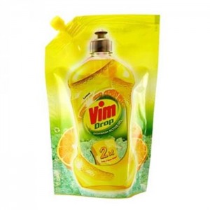 Vim Dishwash Lemon Gel Pouch 60 Ml