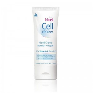 Vivel cell renew hand creme nourish + repair 50 Gm