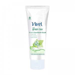 Vivel Green Tea 3 In 1 Face Wash 50 Ml