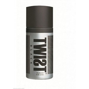 Twist Black Deo Deodorant Body Spray For Men 100g / 150ml (A Baba Products)