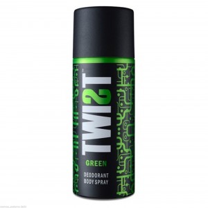 Twist Green Deo Deodorant Body Spray For Men 100g / 150ml (A Baba Products)