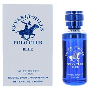 Beverly Hills Polo Club Blue By Beverly Hills Polo Club, 3.4 Oz Eau De Toilette Spray For Men 100ml