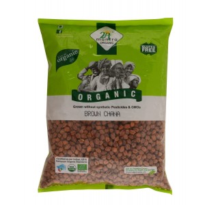 24 Mantra Organic Brown Channa Whole, 1kg