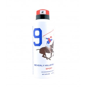 Beverly Hills Polo Club No.9 Deodorant For Men 175 ML