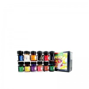 Camel Colored Drawing Inks 20 Ml Each 12 Shades