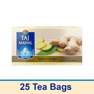 Taj Mahal Tea Bags - Spicy Ginger, 25 pcs