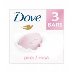 Dove Bathing Bar - Pink Rosa Beauty, 3x100 gm