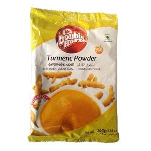 Double horse Powder - Turmeric, 100 gm Pouch