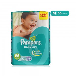 Pampers Baby Dry Diaper (M) 66 units