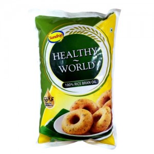 Sundrop Healthy World Rice Bran Oil 1ltr