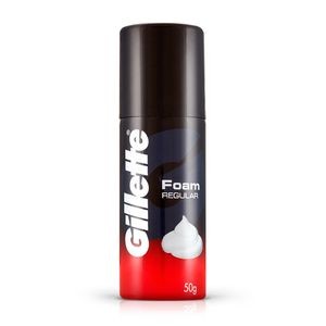 Gillette Pre Shave Foam - Classic, Regular, 50 gm Bottle
