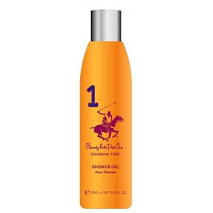 Beverly Hills Polo Club Body Wash for Women, No 1, 200ml